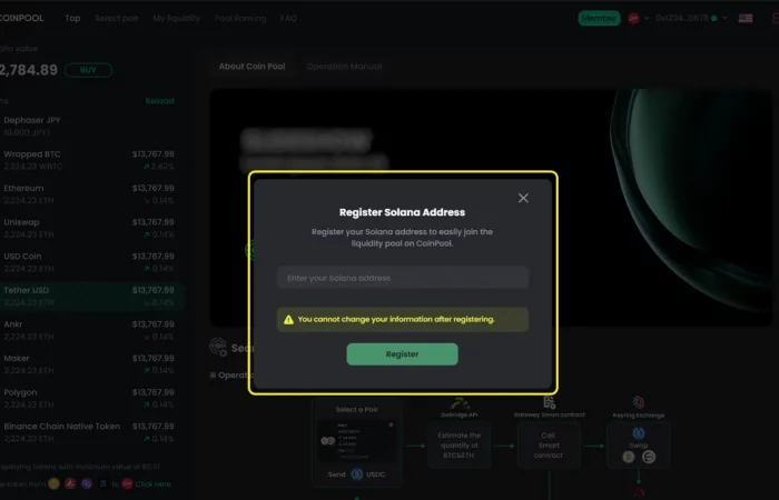 Connect your wallet to Solana on CoinPool Thumb EN